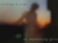 No depressing girls in Clarkston, Michigan women please!